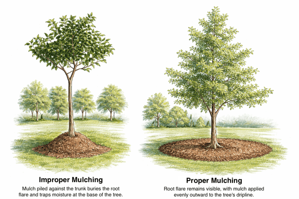 Proper mulch technique - colour highres with text