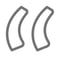 Quote Icon Outline Lato