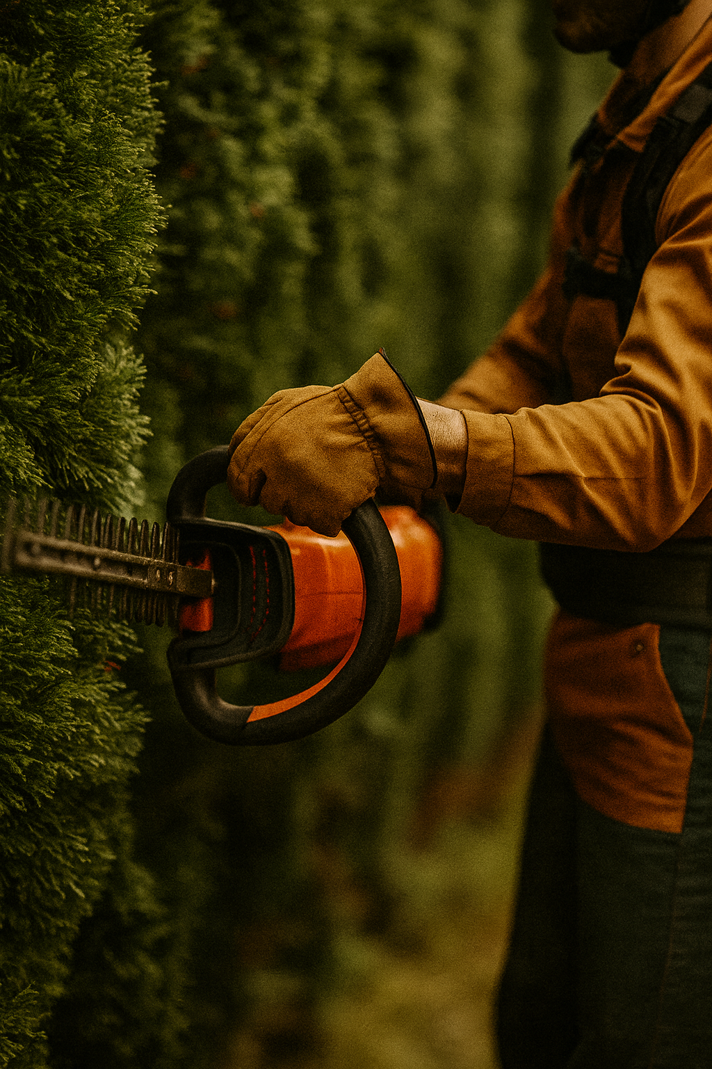 Timming Emerald Hedge Portrait