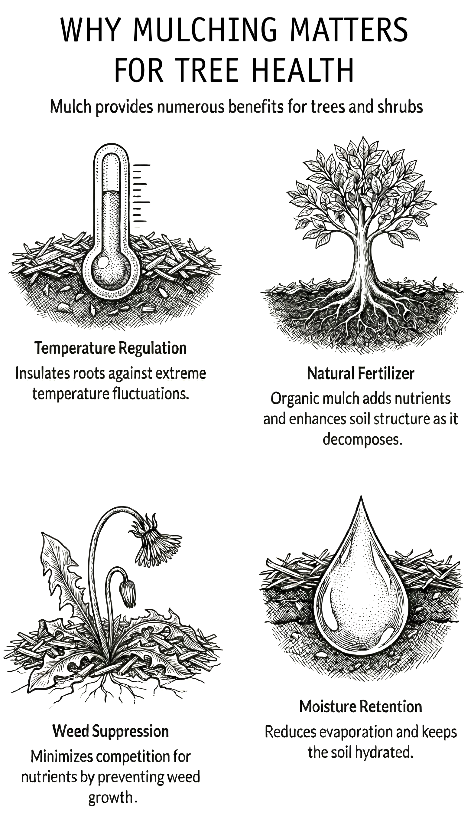 Why mulching matters for tree health