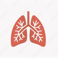 editable-illustration-of-a-lung-shaped-icon-isolated-on-a-white-background-stockpack-adobe-stock Editable illustration of a lung-shaped icon isolated on a white background.