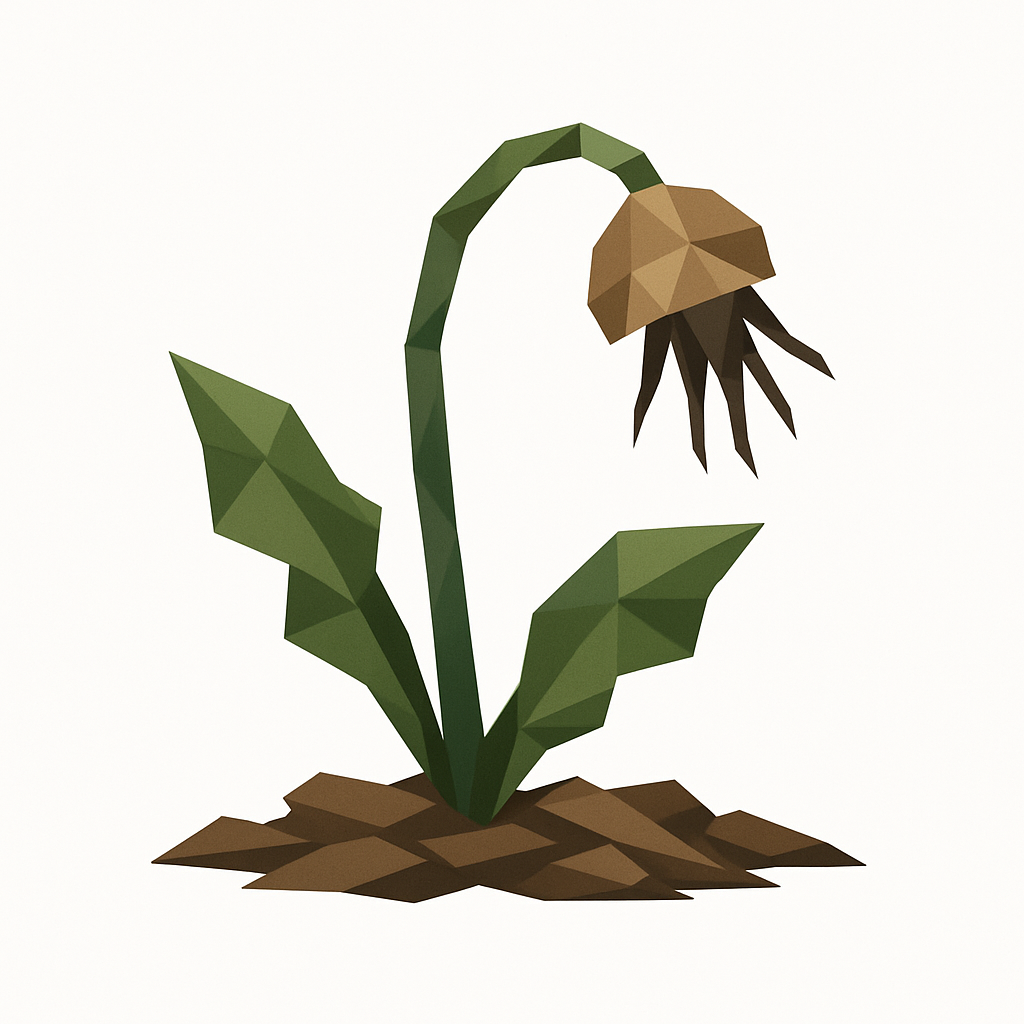 drooping dandelion icon